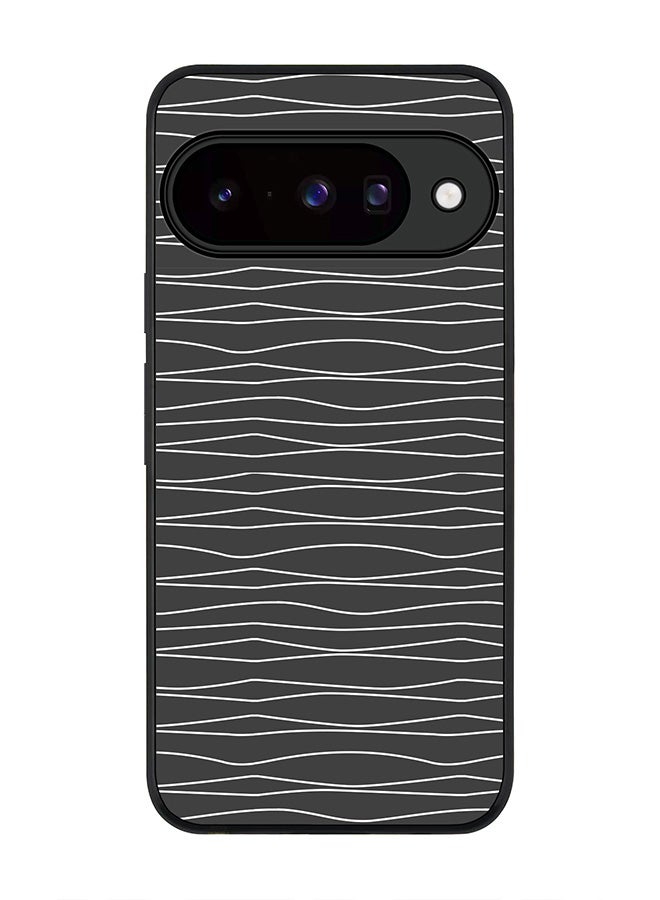 For Google Pixel 10 Case,Slim fit Camera Protection, Shockproof Thin Phone cover  - Squiggly Lines